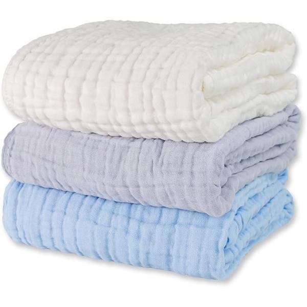 Ultra Soft Breathable Newborn Hooded Bath Towel Infant Towel Set