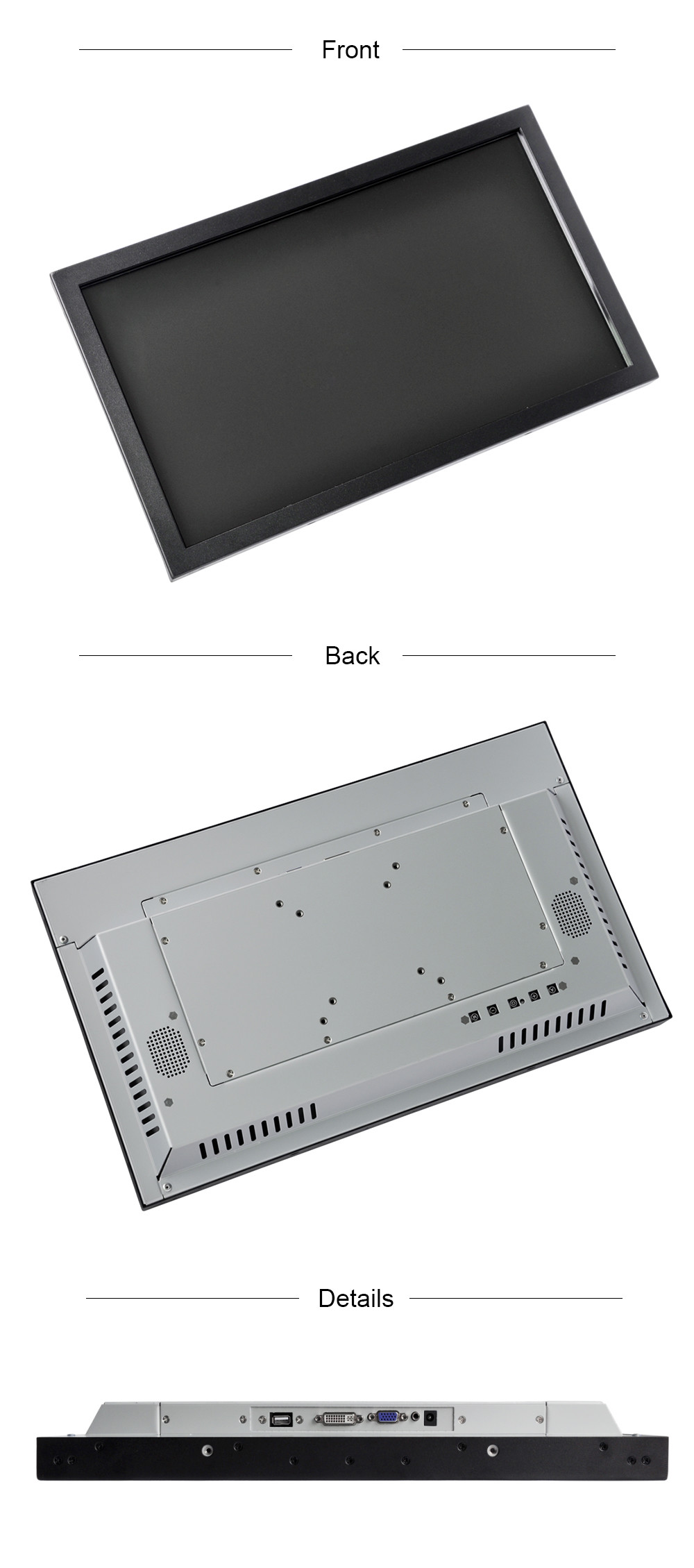 8ms 18.5inch Infrared Frame Touch Screen 10 Points Multi Touch