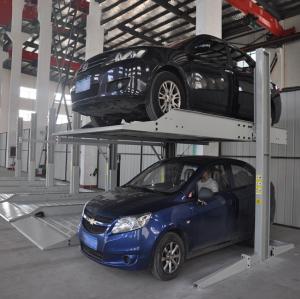 China 2 Columns Residential Car Parking Lifts CE Double Car Stacker on sale