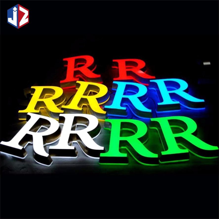 1.5cm-6cm Mini Illuminated Acrylic Signs LED Strip Light Source