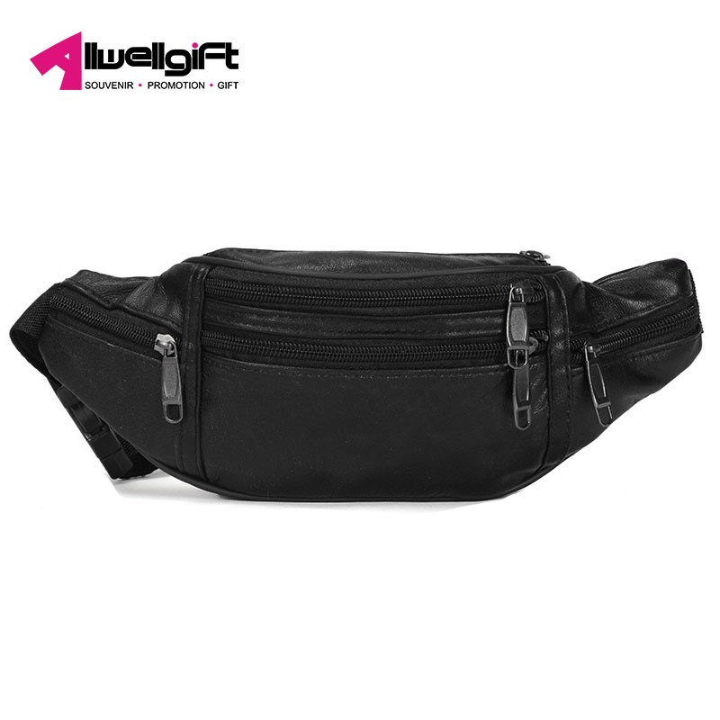 Travel Fanny Bag Sling Pocket Super Lightweight Orange lining For Travel Cashier's box Waist Pack