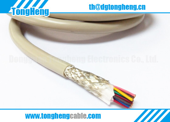 26AWG CMR Rated Communication Plenum Cable With FEP Insulated and PVC Sheathed