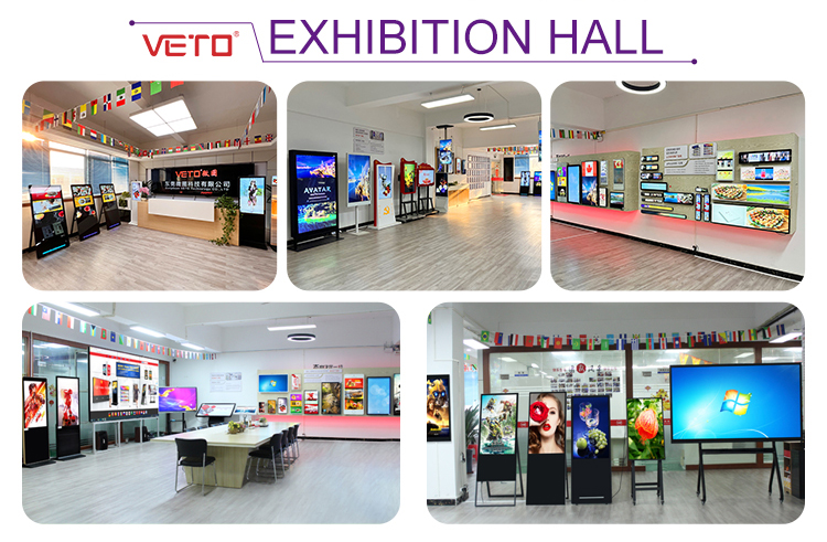 VETO 16.4-58 Inch Ultra Wide Shelf Edge Advertising LCD Display Indoor High Brightness Stretched Bar LCD Screen 