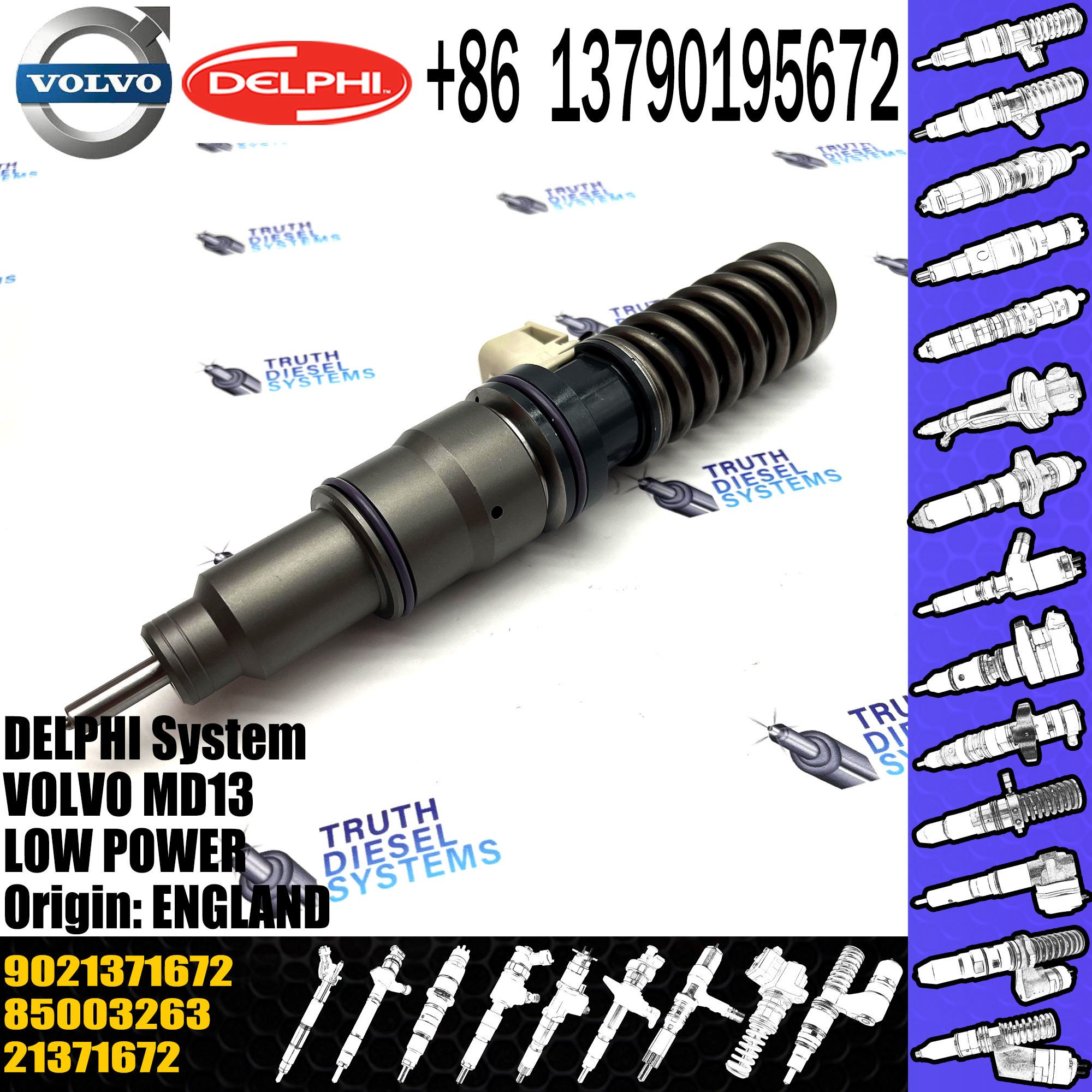 Diesel Fuel BEBE4D24001 21340611 9021371672 21371672 for T2 VOL MD13 Low Power