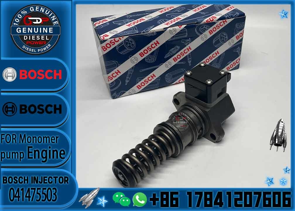 BOSCCH Diesel Fuel Injection Unit Pump 041475503 0414755018 for Liebherr L538 VOL Excavator EC140 Deutz D4D TCD2013 E