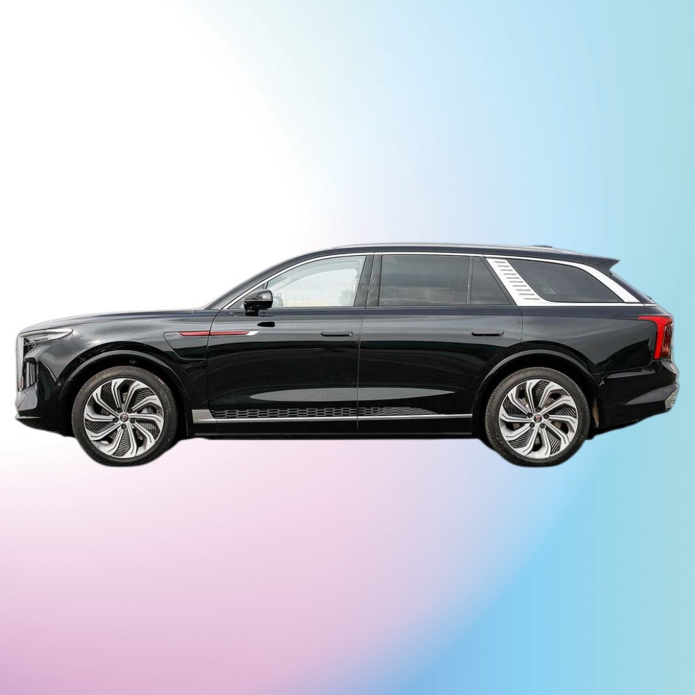 New Energy Vehicles Electric Car EV Car Hongqi E-hs9 2022 Left Steering American Used Cars for Export Existing vehicles EHS9