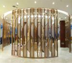 Stainless steel interior decoration project for 5 stars hotel decor metal