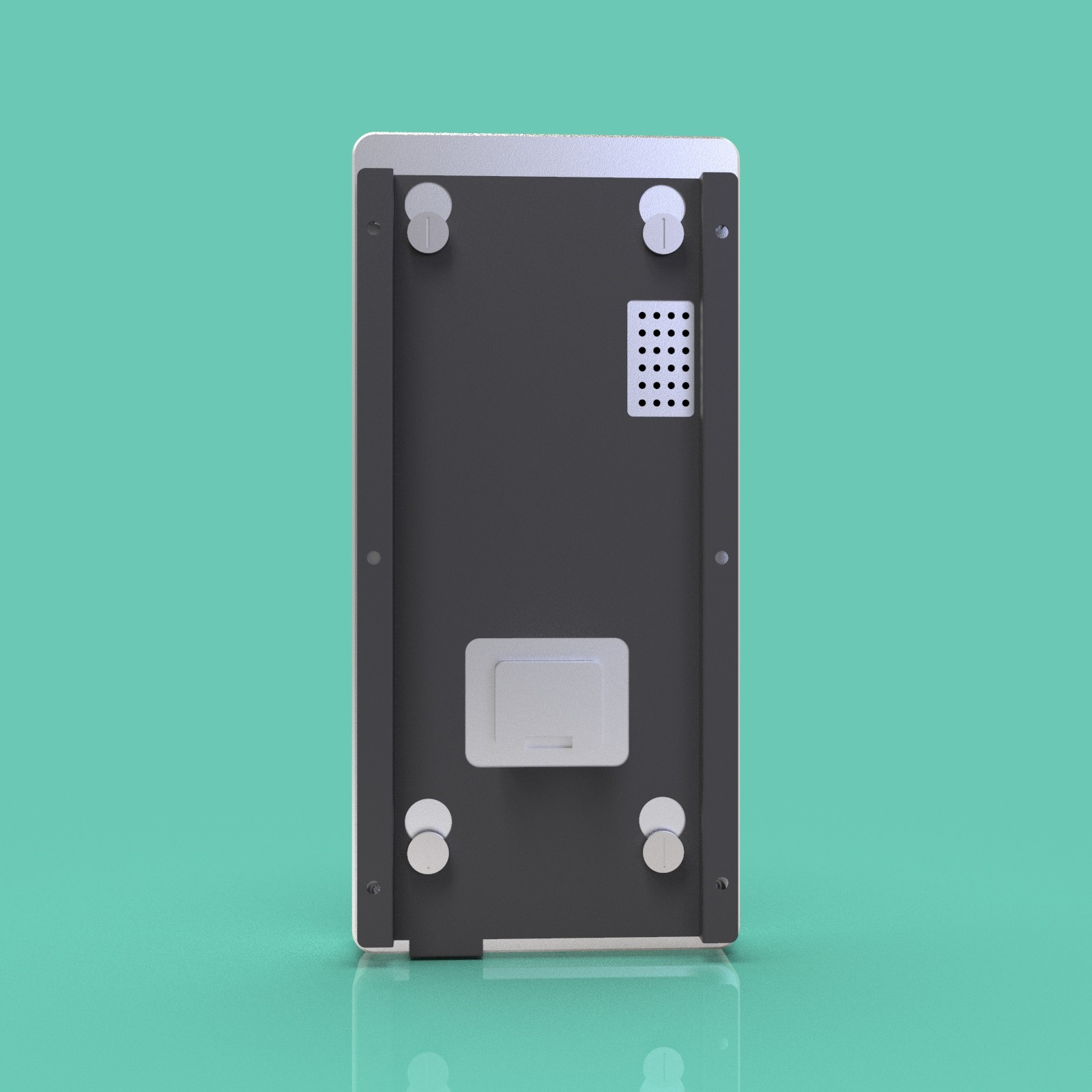 JP1817 Wall-Mounted Face Recognition and Fingerprint Access Control Device with a resolution of 800×1280 for clear image display