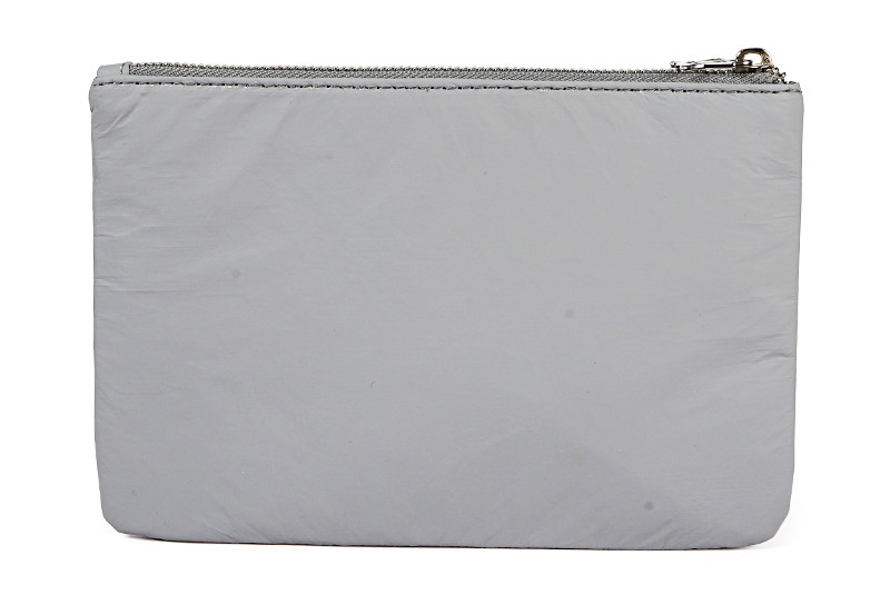 Women'S Retro Solid Color Tyvek Cosmetic Makeup Bag