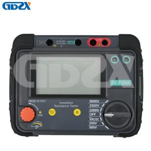 Buy cheap ZX-3125A 250-5000V Digital Insulation Resistance Tester Automatic Handheld product
