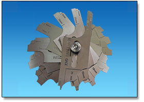 Stainless Steel X-Ray Flaw Detector Bridge Cam Type Master Fillet Weld Gauge