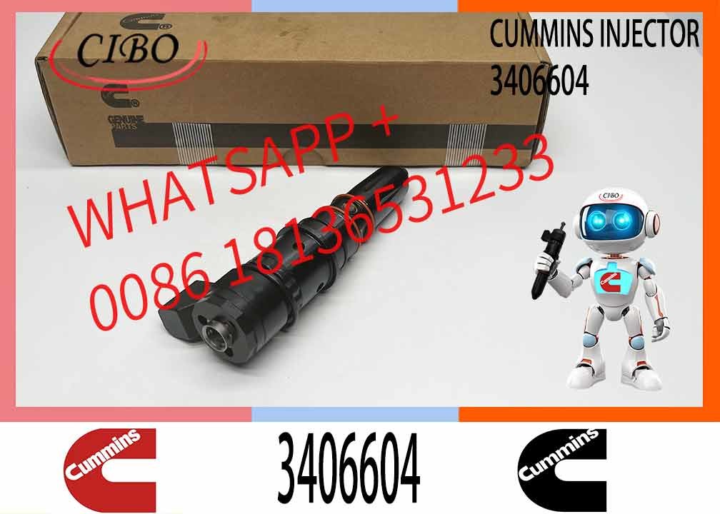 PT Fuel System Diesel Fuel Injector 3406604 For Cummins Construction Engine M11-C350 3