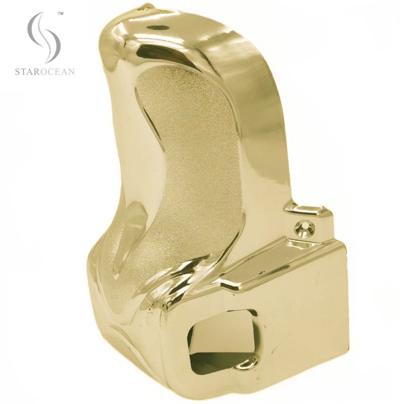 Gold Electroplating Standard American Coffin Corner High Quality Set Wholesale 5#LG