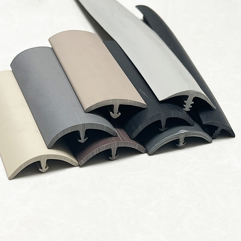 40-90 Shore A Hardness White Soft T Bar For Furniture Customize