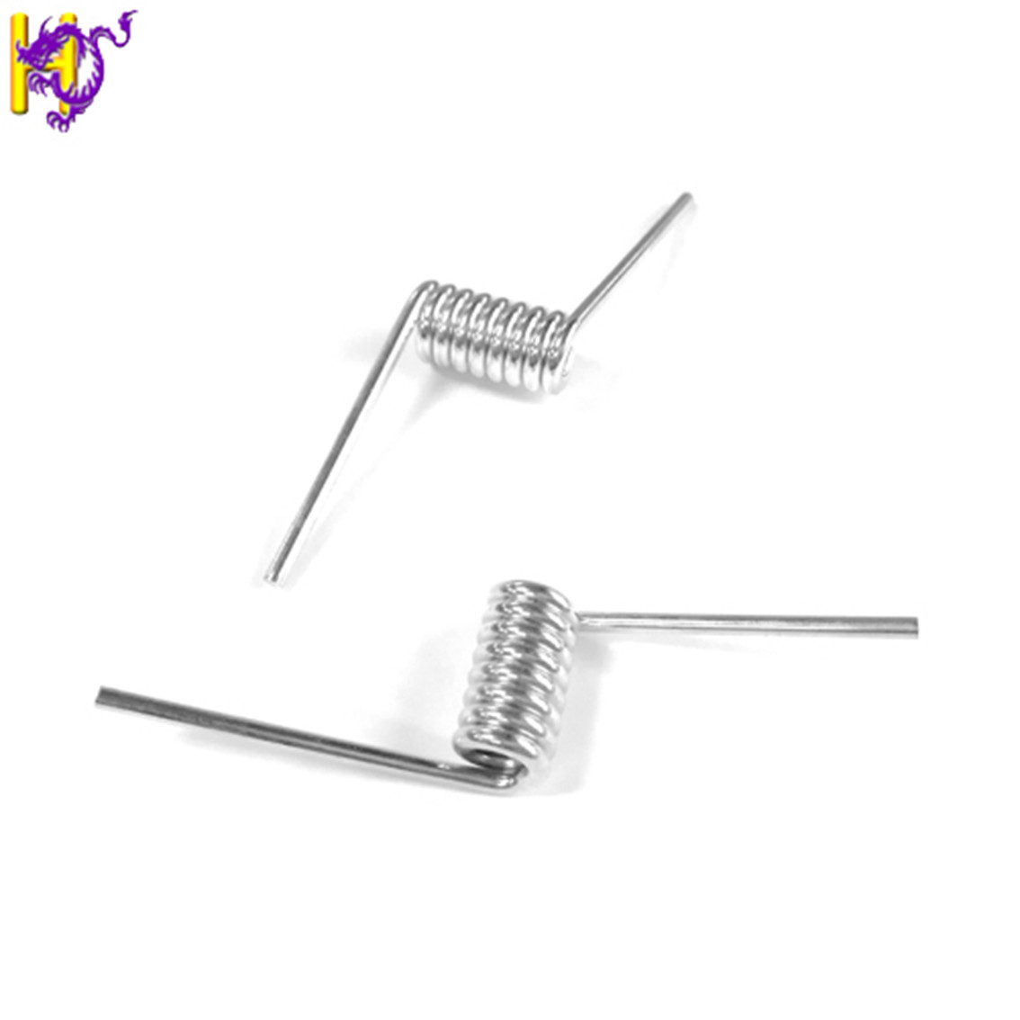 Custom Metal Large Torsion Coil Spring Flexible For Clothespin 0.1mm 3mm