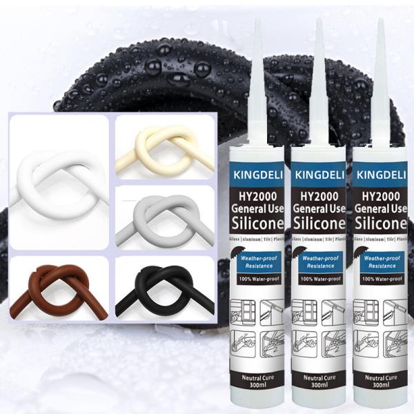 Quality Black Neutral Silicone Sealant Weather Resistant For Indoor Decoration for sale