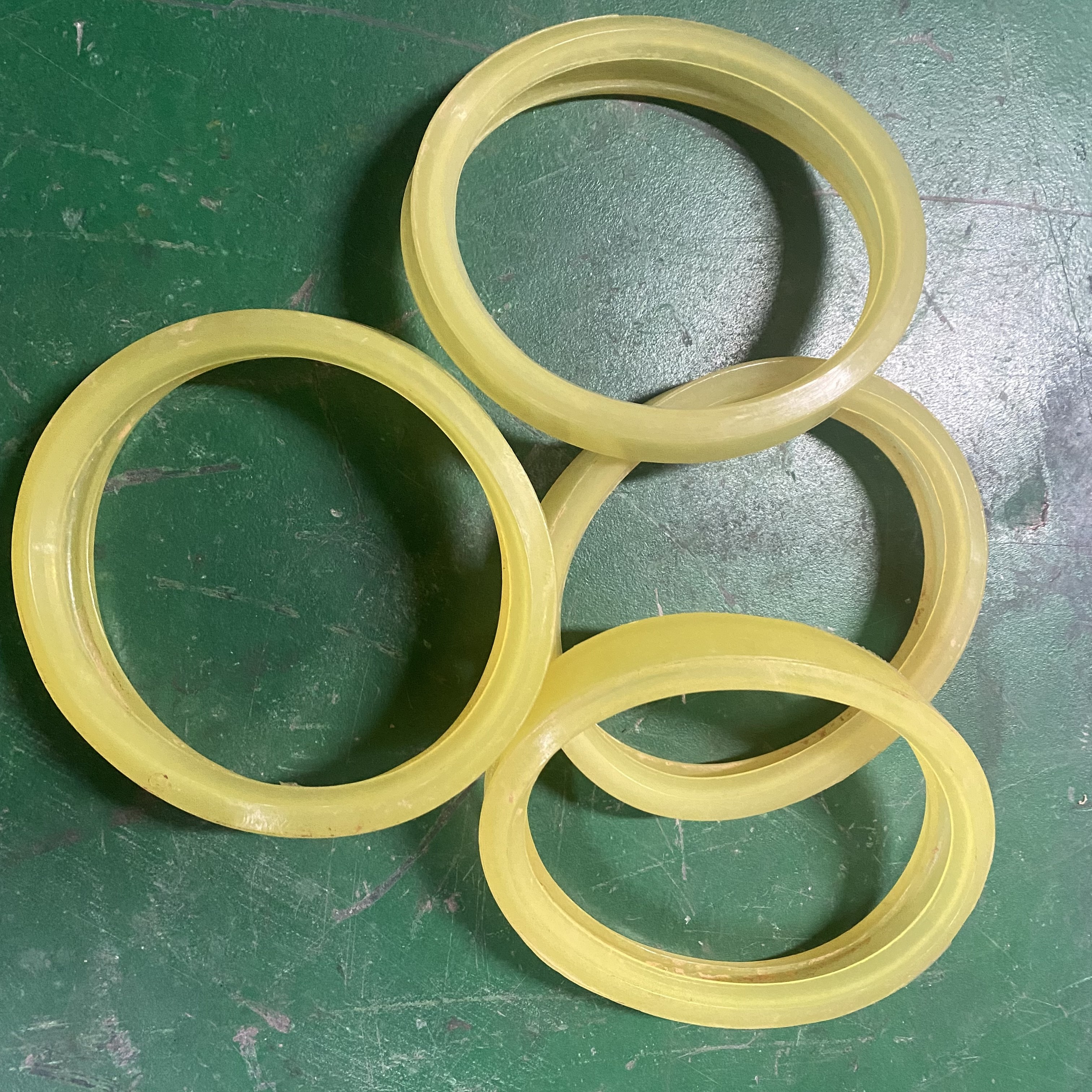 125 150 180mm Yellow Rubber Ring SANY/XCMG Zoomlion PM Concrete Pump Accessories For Concrete Pumping Spare Part