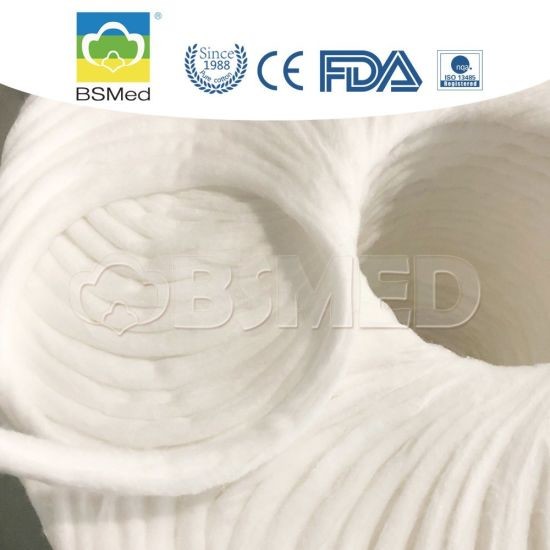 Absorbent Medical Cotton Sliver Cotton String Cotton Coil Hot Rolled Medical Beauty 100% Pure Consumable