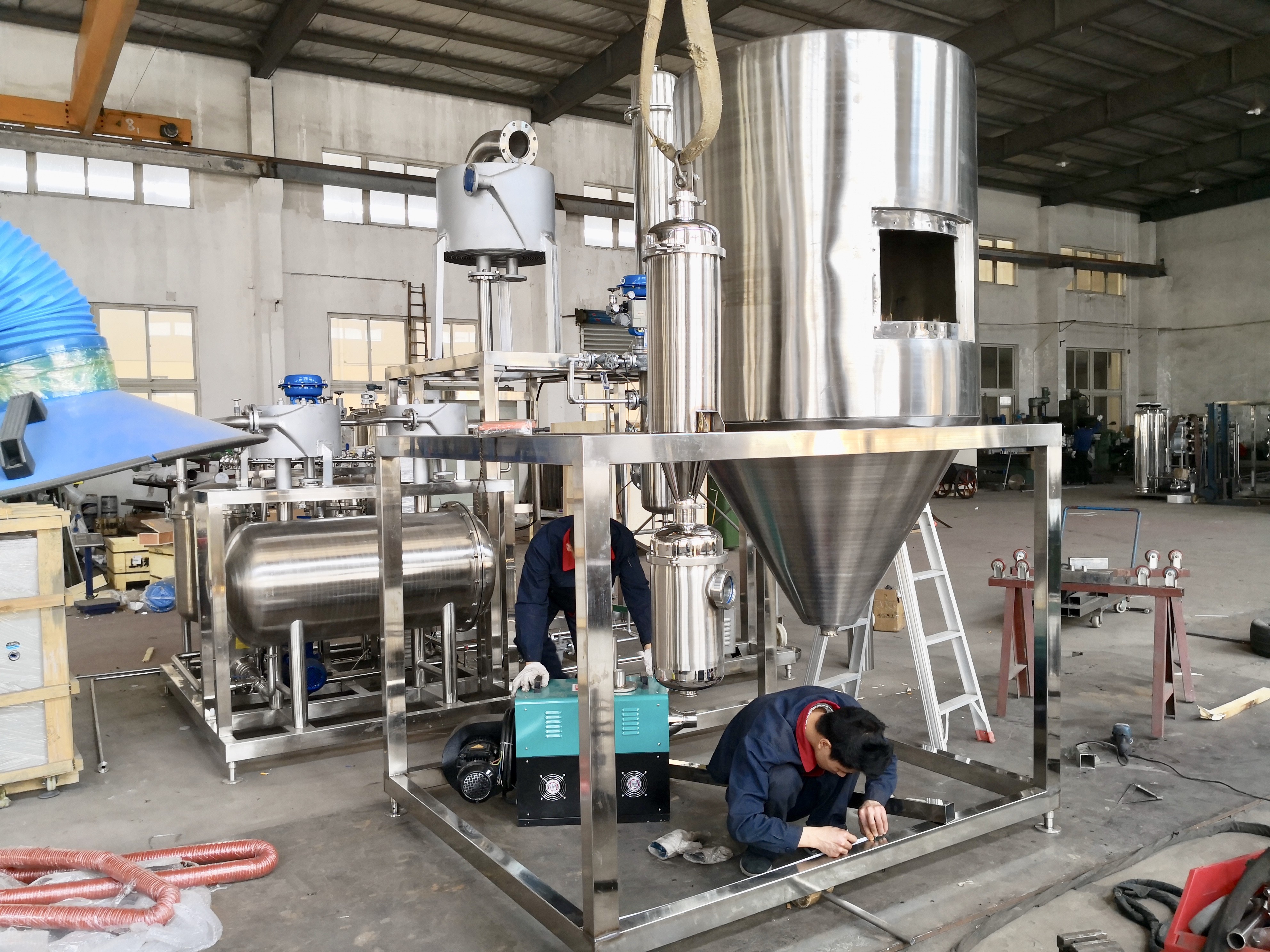 Industrial Zinc Sulfate Continuous Crystallization OSLO crystallizer