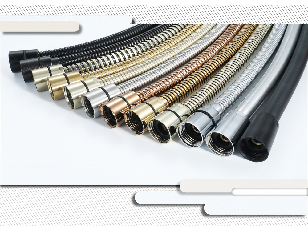 High Pressure Stainless Steel Flexible Shower Hose For Bathroom And Bidet Shower Sale