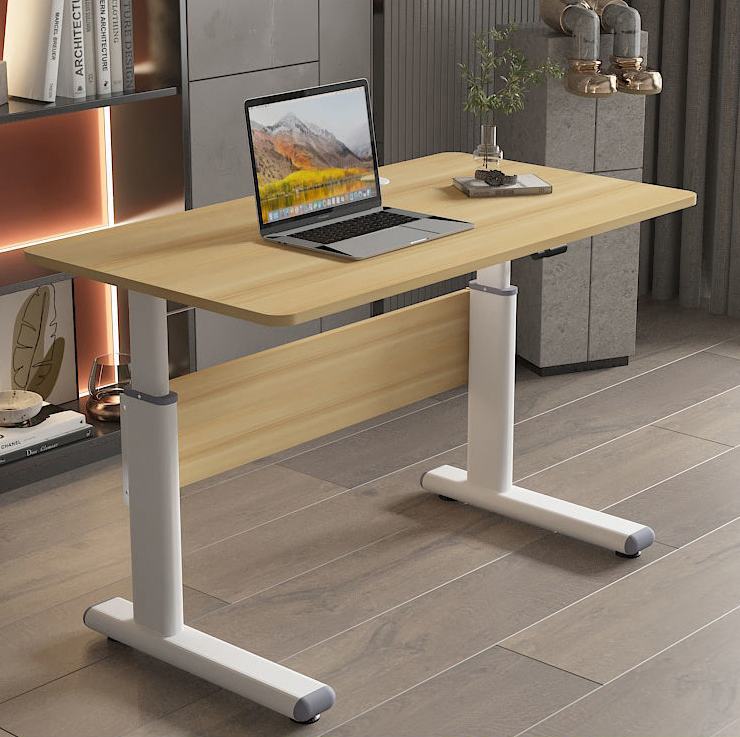 Desktop Color Bamboo Adjustable Height Mini Bar Counter Standing Desk for Home Office