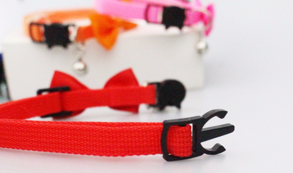 Kolida Softy Cute Nylon Cat Collar Ring With The Bell Ringing 1.0x20-30cm