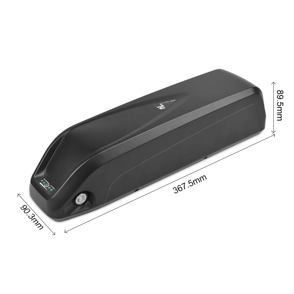 Black Lithium Ion Battery 36v 48v 25ah 52v Electric EBike Batteries Bicycle Hailong Max E-Bike Battery