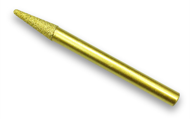 Deyi 2mm Tip CNC Diamond Tip Drag Tool Bit Vacuum Brazed