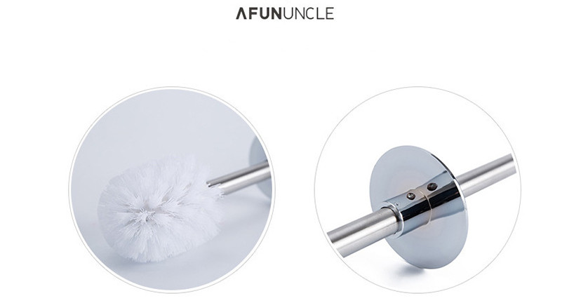 Classic Toilet Cleaning Brush Holder for Bathroom 304 Stainless Steel