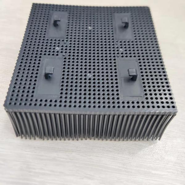 Automatic Cutter Part Bristle Block For Morgan 100x100x42mm Nylon Material