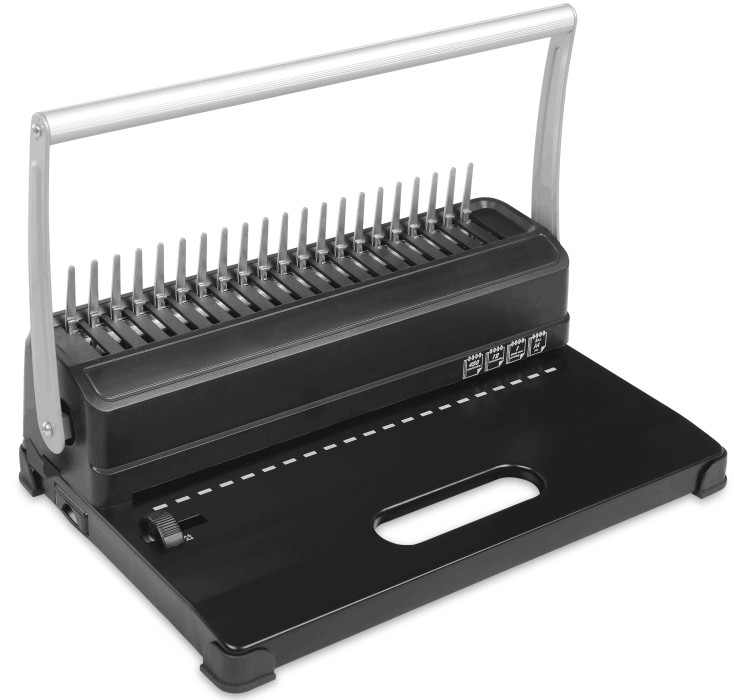Thermal Document Binding Machine , Comb Binder Machine A4 12 Inches