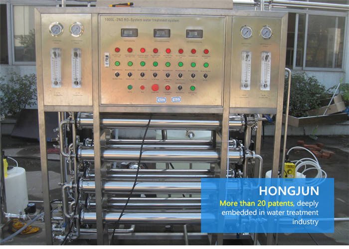 Automatic Typical Ultrapure Water Purification System Electronic Grade with Large Capacity
