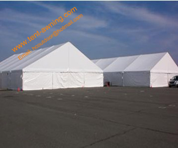Durable Industrial Storage Tent Aluminum Structure Waterproof Wind Resistance