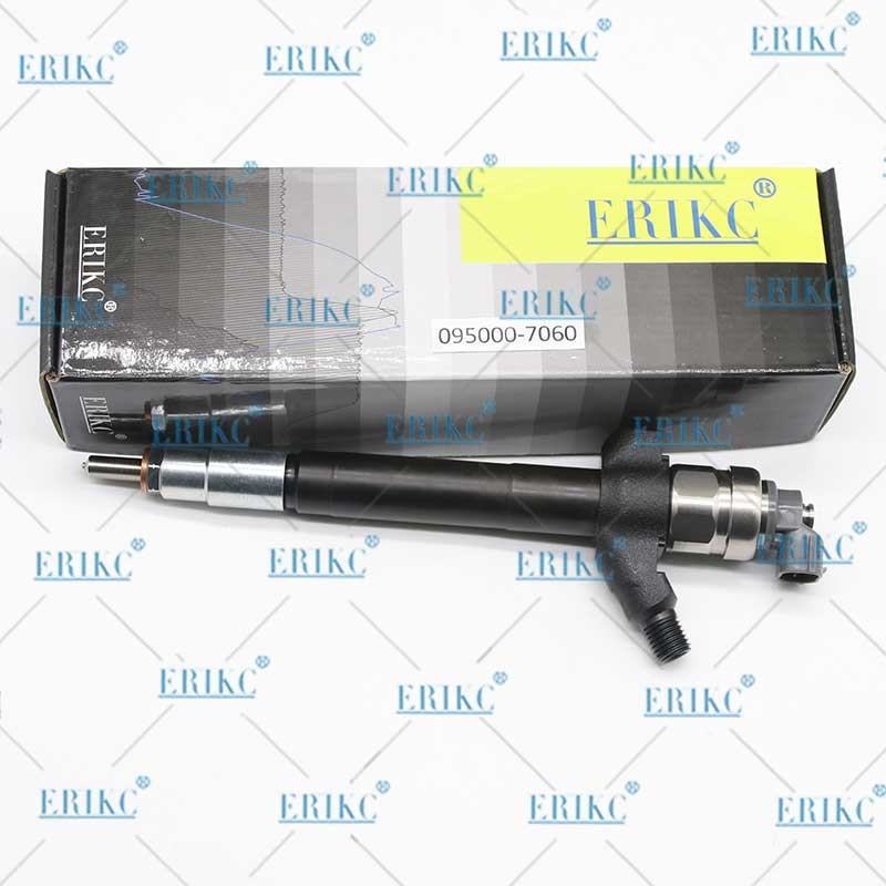 ERIKC 095000-7060 6C1Q-9K546-BB 6C1Q-9K546-BC DCRI107060 Rail Injector 095000 7060 Fuel Injection 0950007060 for Ford