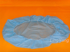 Disposable non woven bed sheet with elastic corner
