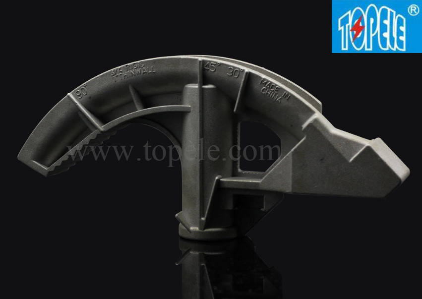 Aluminum / Malleable Iron/Steel Electric Conduit Bender , Emt Pipe Bender 1/2" To 1"