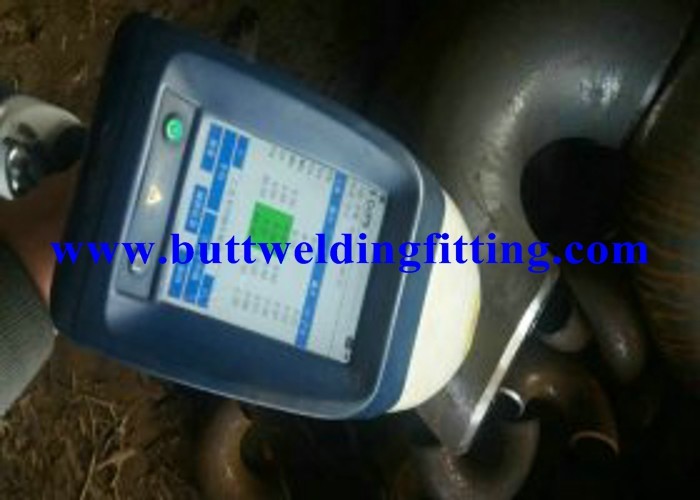 3LPE Coating Stainless Steel Elbow , Beveled Ends 180 Degree Pipe Elbow