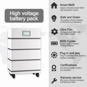 Buy cheap 51.2V 300Ah 15kwh Home Solar Battery Storage LiFePO4 Battery Home Backup product
