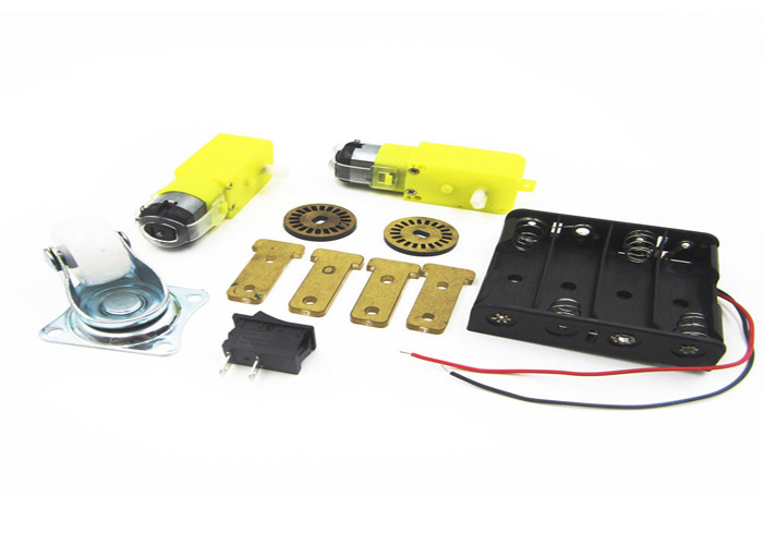 Speed Single Arduino Car Robot Micro - Controller 70mm * 22mm * 18mm Motor Size