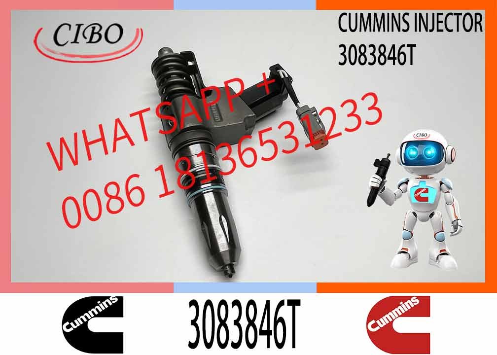 Common Rail Diesel Fuel Injector 3411767 3083846T For Cummins QSN14 N14