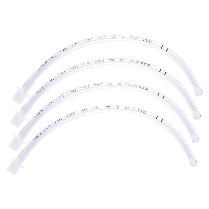 Disposable Uncuffed Tracheal Intubation Tube All Sizes With CE ISO