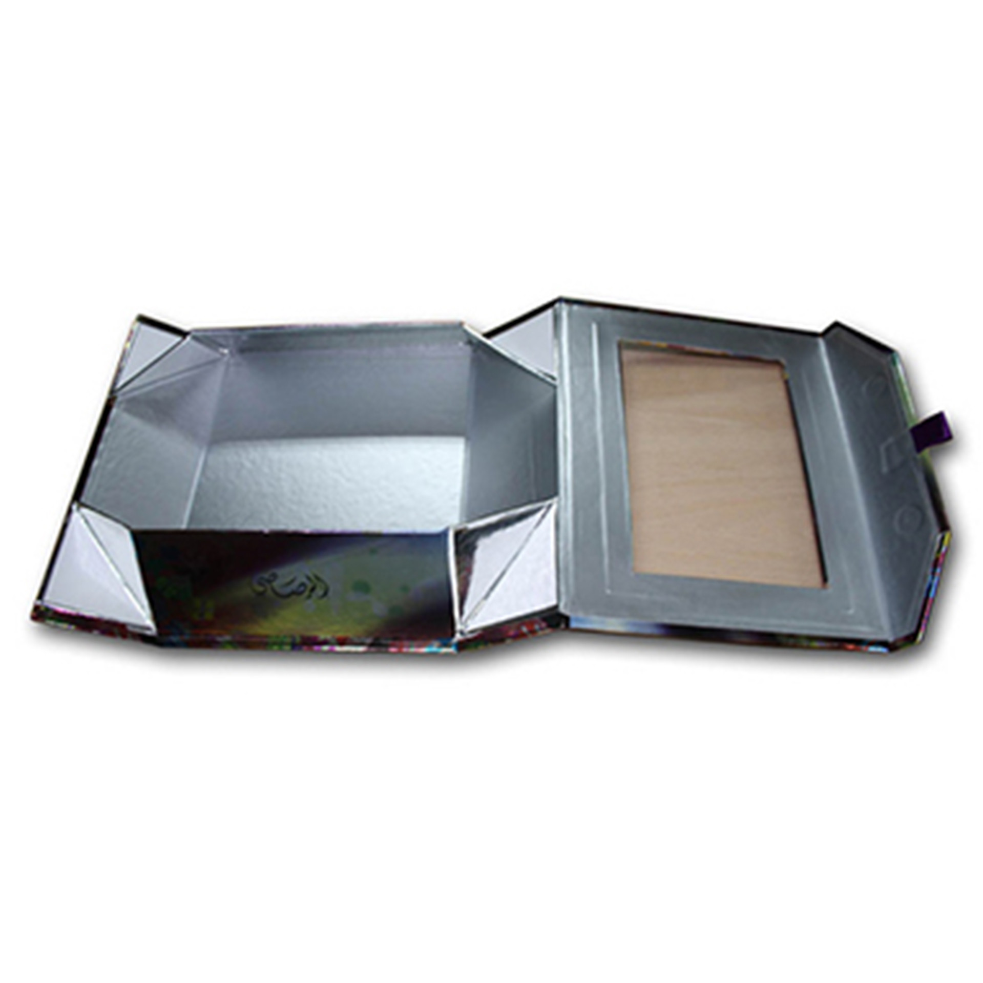 Handmade Foldable Paper Box Collapsible Foldable Cardboard Boxes With Window