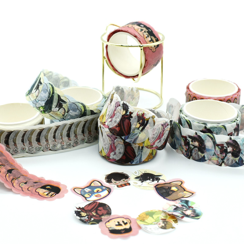DEC Waterproof Stationery Present Washi Tape Stickers