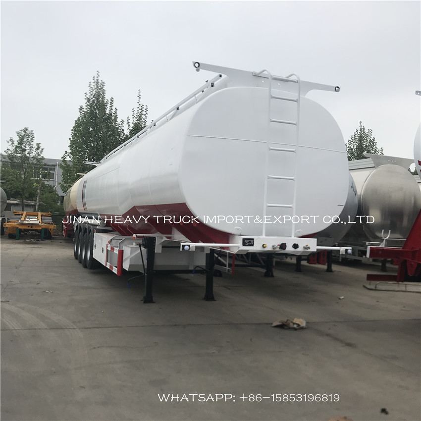 3 Axles Heavy Duty Semi Trailers Liquid Diesel Oil Storage Fuel Tank Semi Trailer