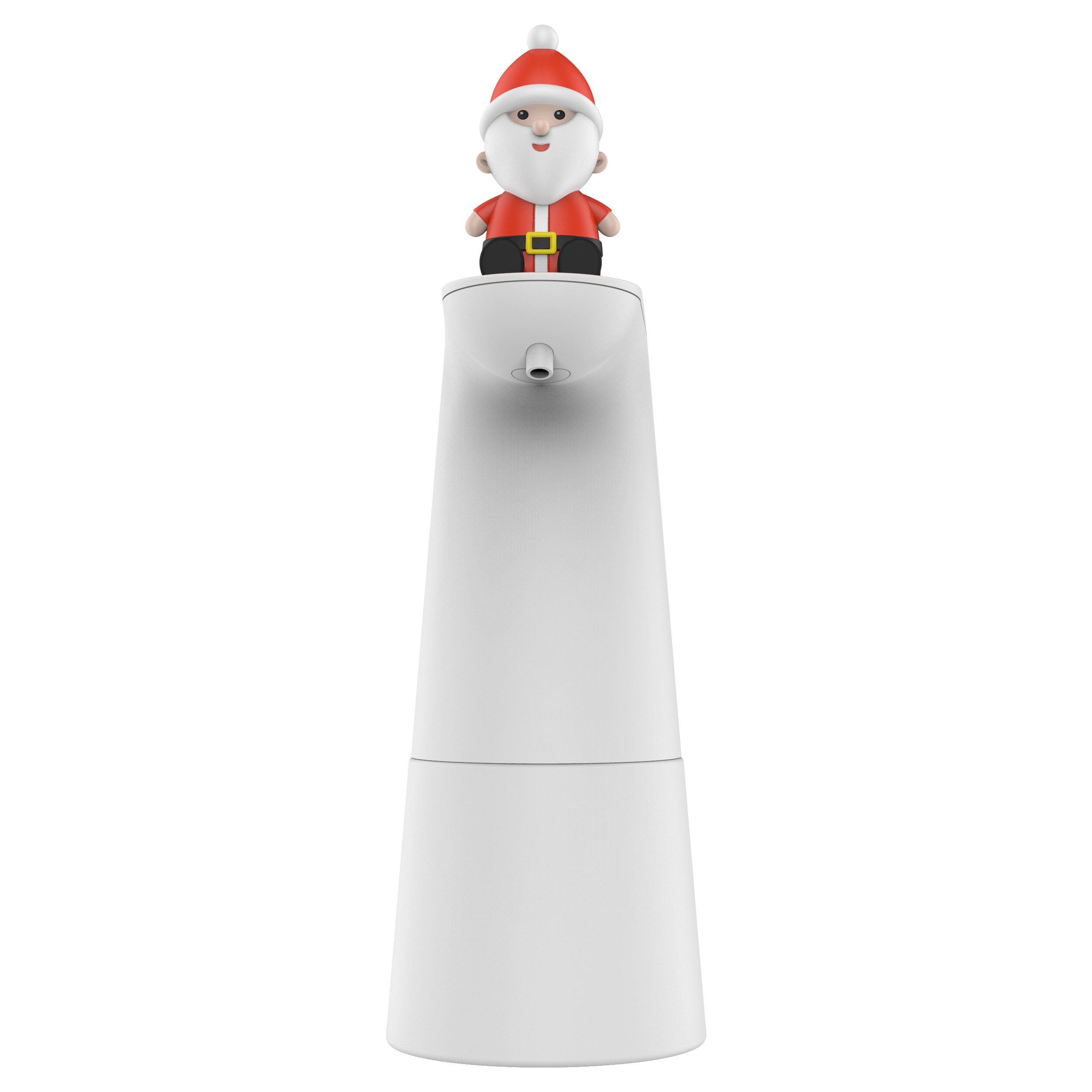 Xmas Bathroom Set Gifts Bottle Sensor Foam Soap Dispenser Santa Claus For Kids
