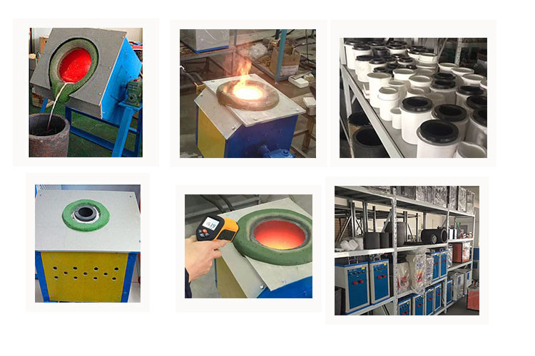 Induction Furnaces for Industrial Use Medium Frequency for Gold Silver Copper Aluminum Tin Steel Melting