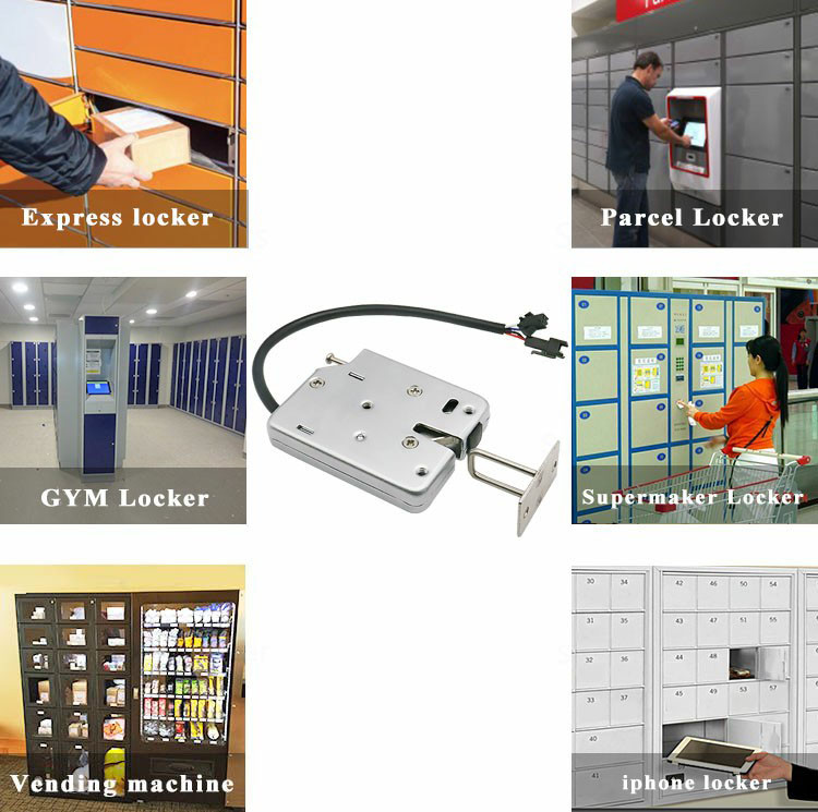 Invisible Magnetic 240kgs SUS430 Electric Cabinet Lock 24V DC