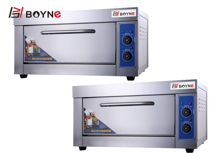 Hotel Commercial Stainless Steel Single Deck Electric Bakery Bread Oven