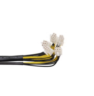 Wholesale sales PSU Cable 5 pcs 6Pin Connectors power supply Cable 18AWG 41*0.16TS