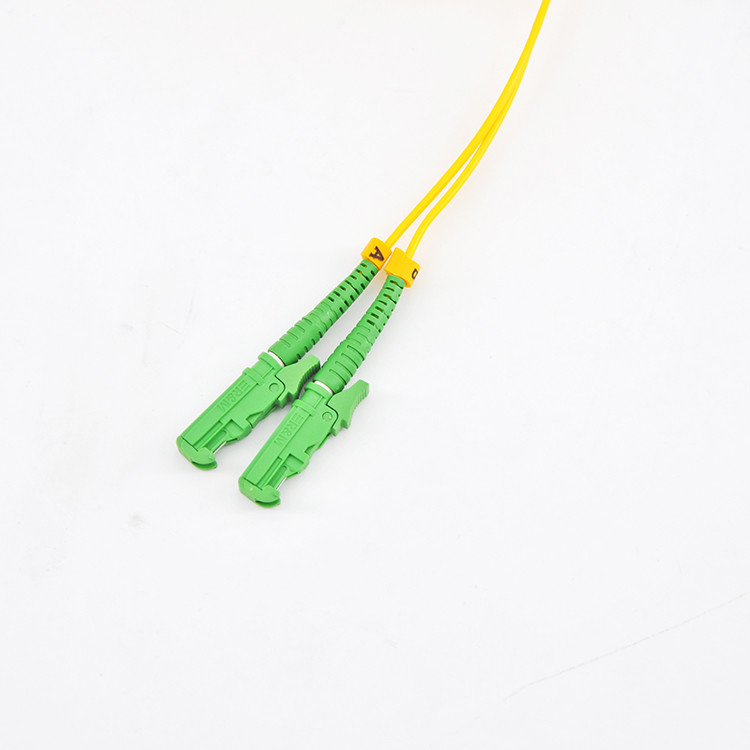 E2000 Fiber Optic Patch Cord 3m UPC Sc Lc Patch Cord Simplex Single Mode